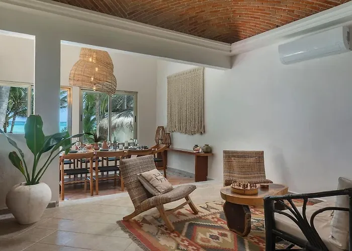 New 3br Private Beachfront With Pool At Soliman * Tulum